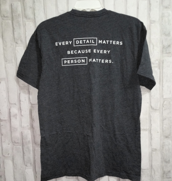 Next level gray and white life church operation team T-shirt - Picture 5 of 6